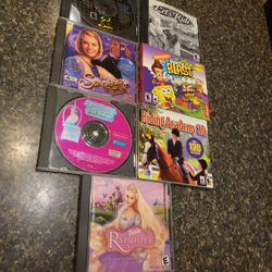 Lot 03 PC vintage kids' computer games (lot of 7)