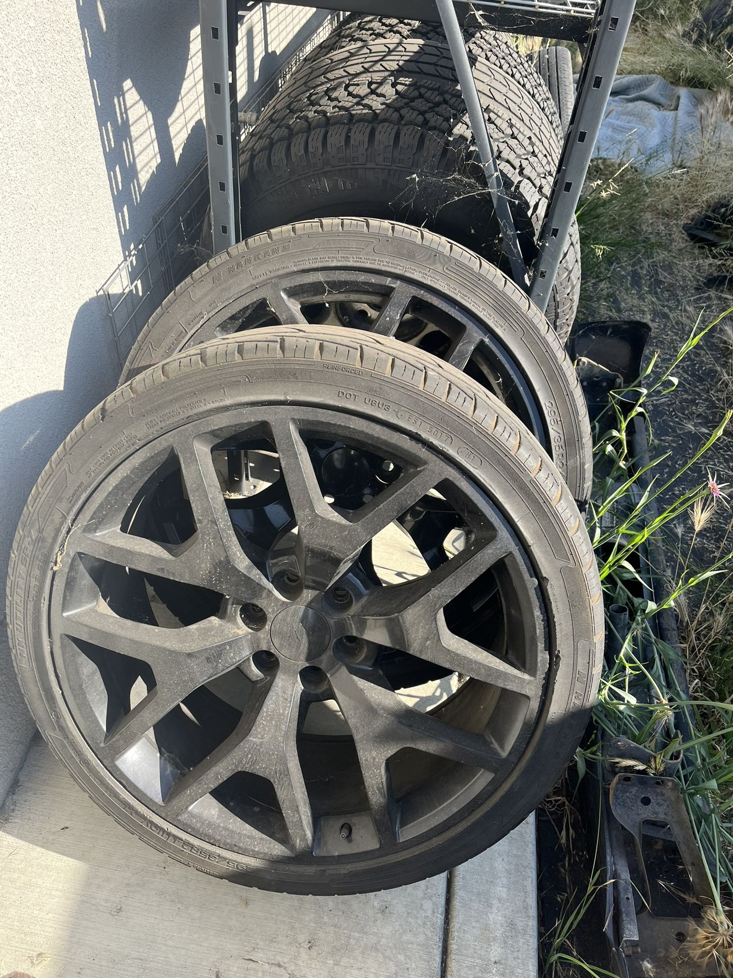 Three Snowflake Rims 24s