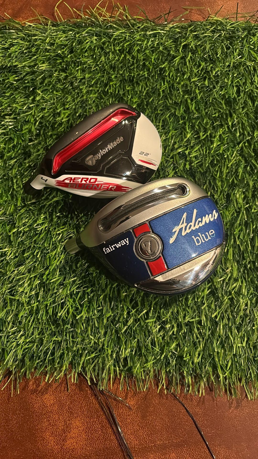 Adams/TaylorMade LH  Golf Heads