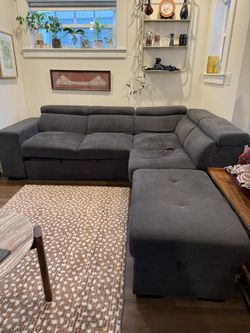 L-Shaped Sleeper Couch