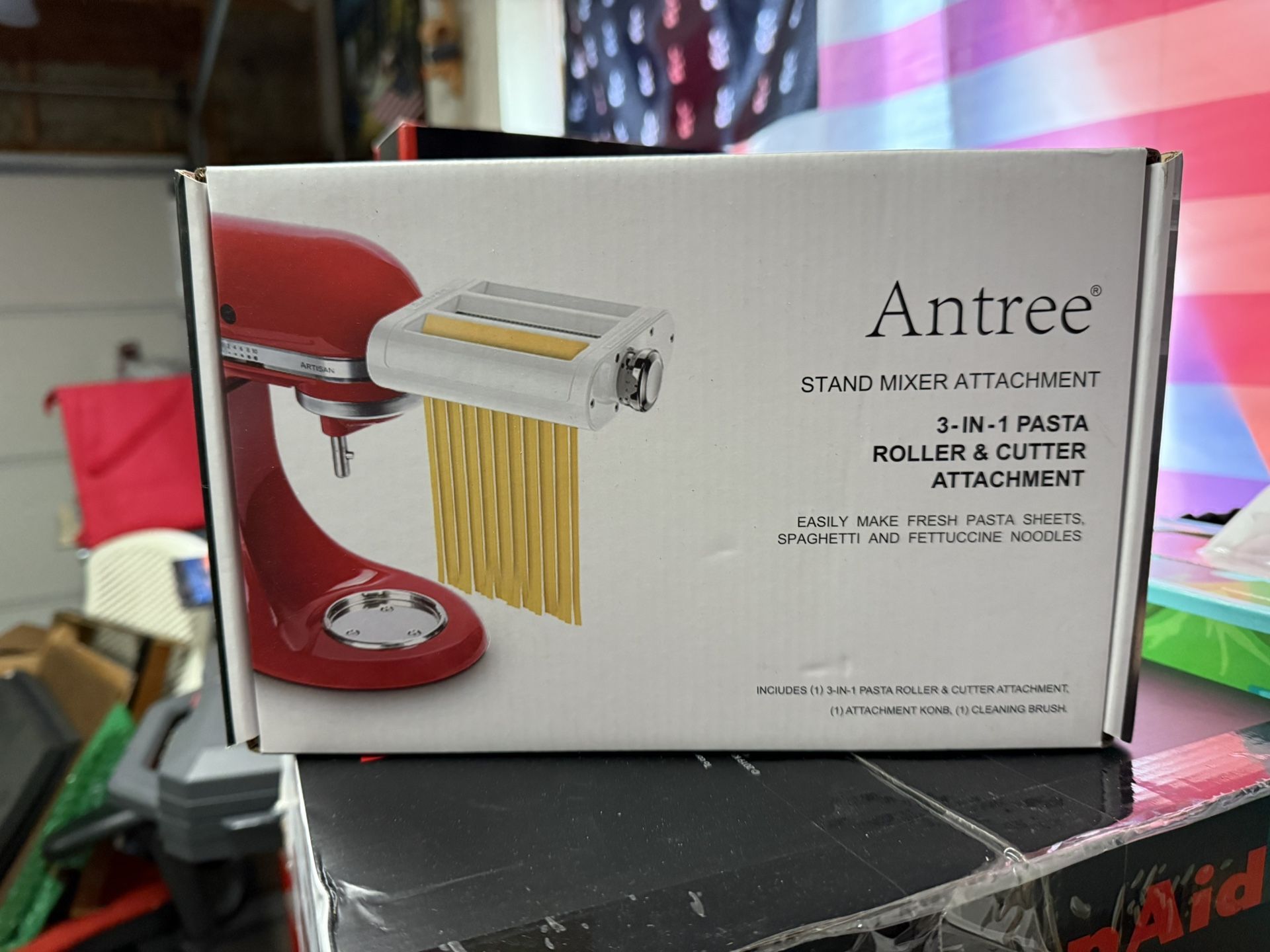 KitchenAid 3-in-1 Pasta Roller And Cutter Stand Mixer Attachment