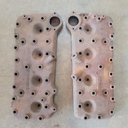 vintage Ford Flathead V8 cylinder heads