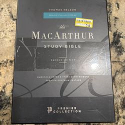 The MacArthur Study Bible Second Edition Thomas Nelson Legacy