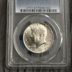 1968-D Kennedy Half Dollar