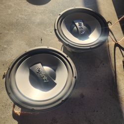  Pair 12  Infinity Subwoofers