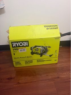 RYOBI 1900PSI 1.2GPM Electric Pressure Washer