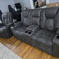 Couch And Recliner For Sale 