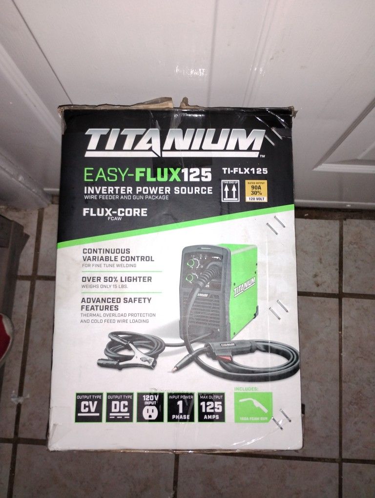TITANIUM EASY FLUX WELDER KIT