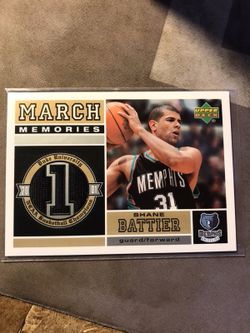 2004-05 Upper Deck - March Memories Jerseys #MM-SB Shane Battier
