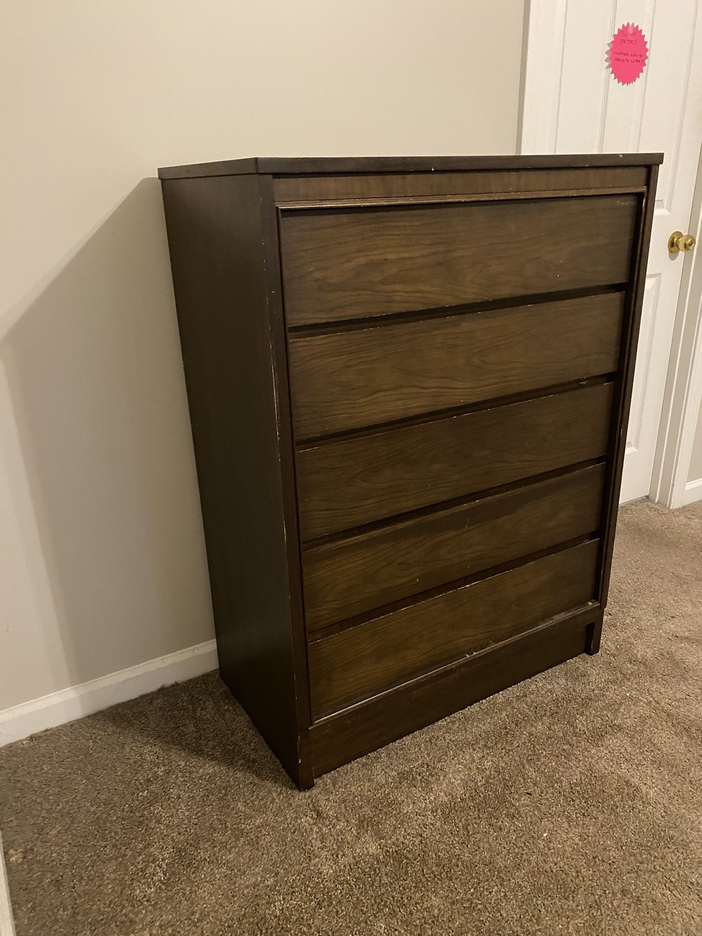 5 Drawer Chest $75