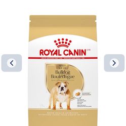 Royal Canin Breed Health Nutrition Bulldog Adult Dry Dog Food, (2) 30 Pound Bags (1) 17 Pound Bag