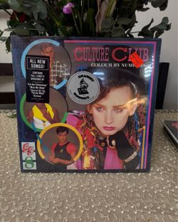 Sealed vintage LP Vinyl Culture Club Colour By Numbers 1983 Virgin Records