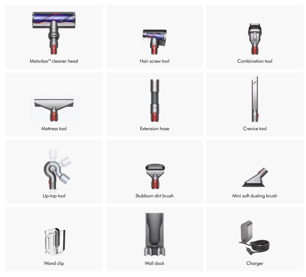 Multiple Dyson Attachments 