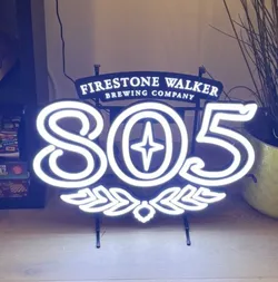 FIRESTONE WALKER BREWING COMPANY 805 LED SIGN 25" x 20"