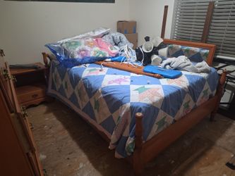Ethan Allan 1950s bed set
