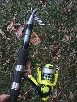 Reel and telescopic rod