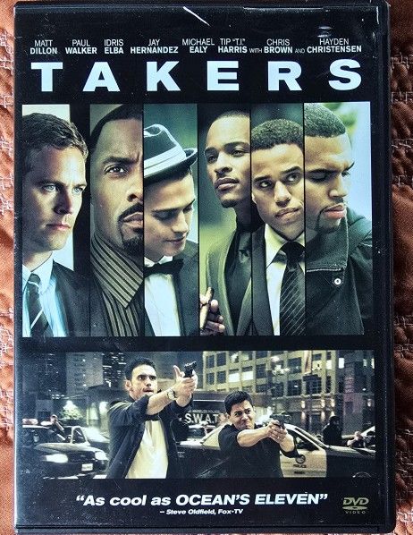Takers DVD