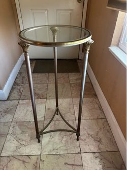 Glass metal table free