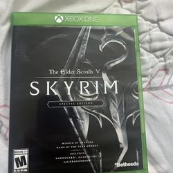 Xbox One Game Sky Rim 