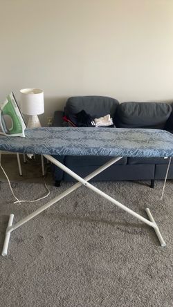 Ironing Board + Iron