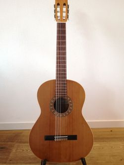 Almansa 401 Mate Classical Guitar Rosewood Fingerboard - Made in Spain