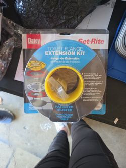 Toilet Flange Extension Kit