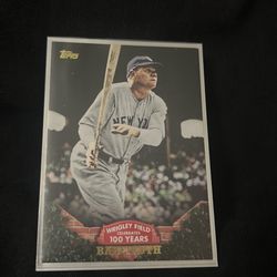Babe Ruth baseball cards