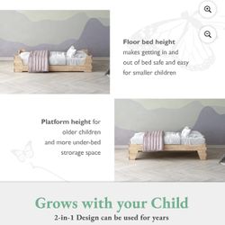 montessori floor bed
