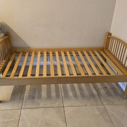 Wood Twin Bed