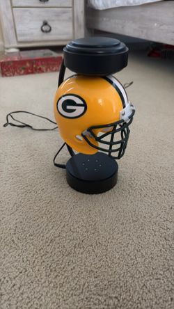 Floating Green Bay Packer Helmet