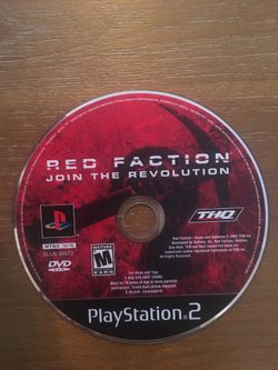 Sony PlayStation ps2 red faction