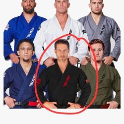 Jiu Jitsu GI BLACK AND RED