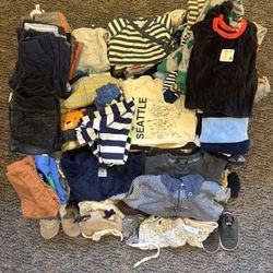 Complete 6–12 Month Baby Clothes Bundle – Full Wardrobe!