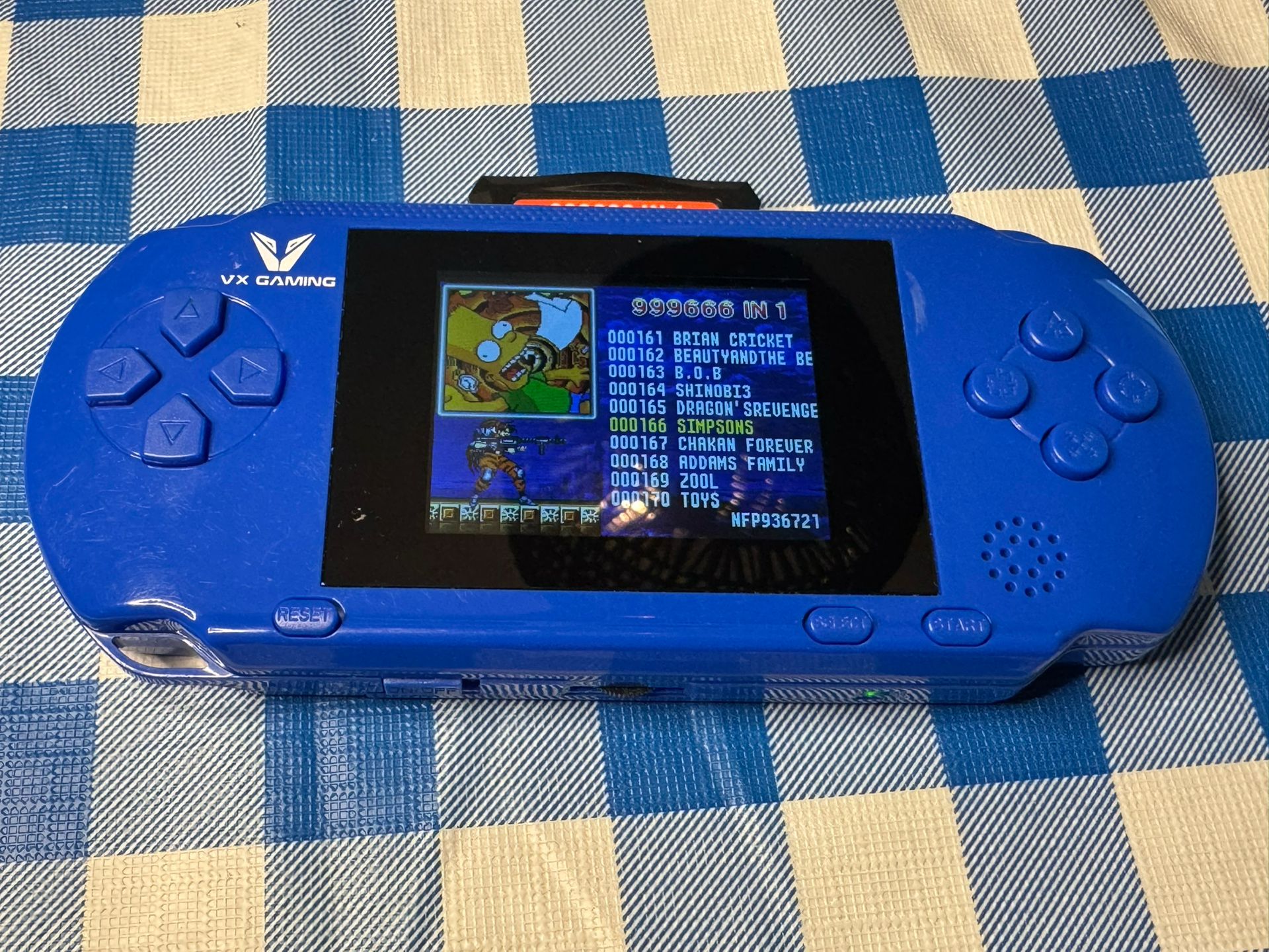 VX Gaming Handheld With Games