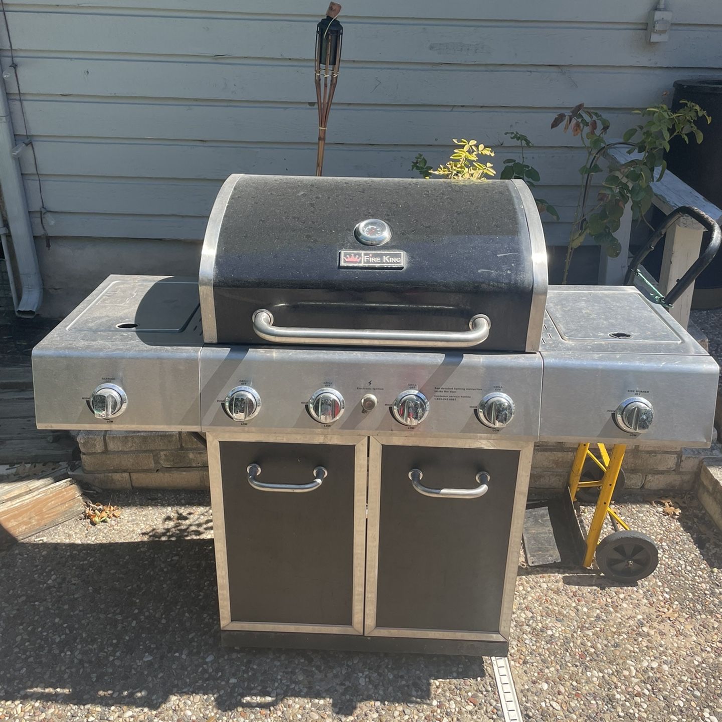 Fire king grill hotsell