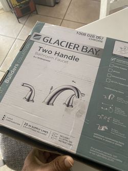 Bathroom faucet to handles $30