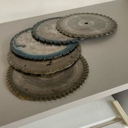 5 Freshly Sharpened 10” Table Saw Blades 