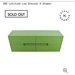 CB2 Latitude Dresser 