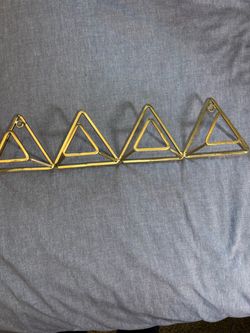 Gold Triangle Hanger