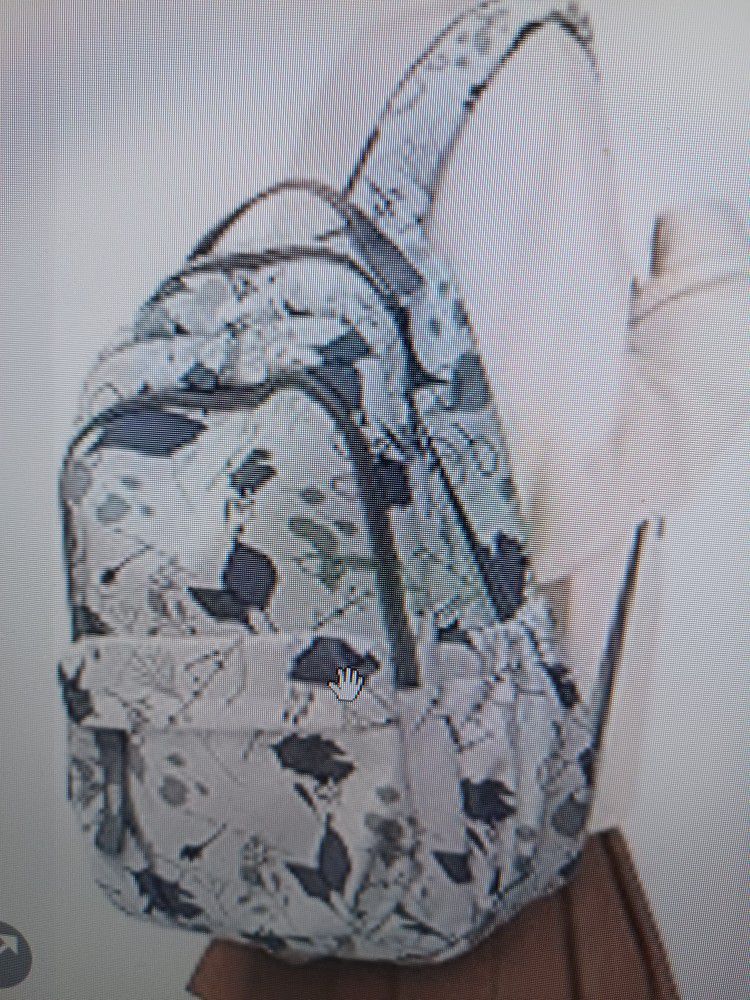 New Camillemma White Capacitaba Backpack