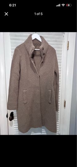 Mantovani Studio wool & cashmere coat size large