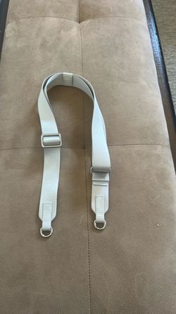 Lululemon White Adjustable Bag Shoulder Strap