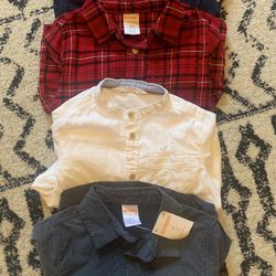 Boy Toddler Button Ups