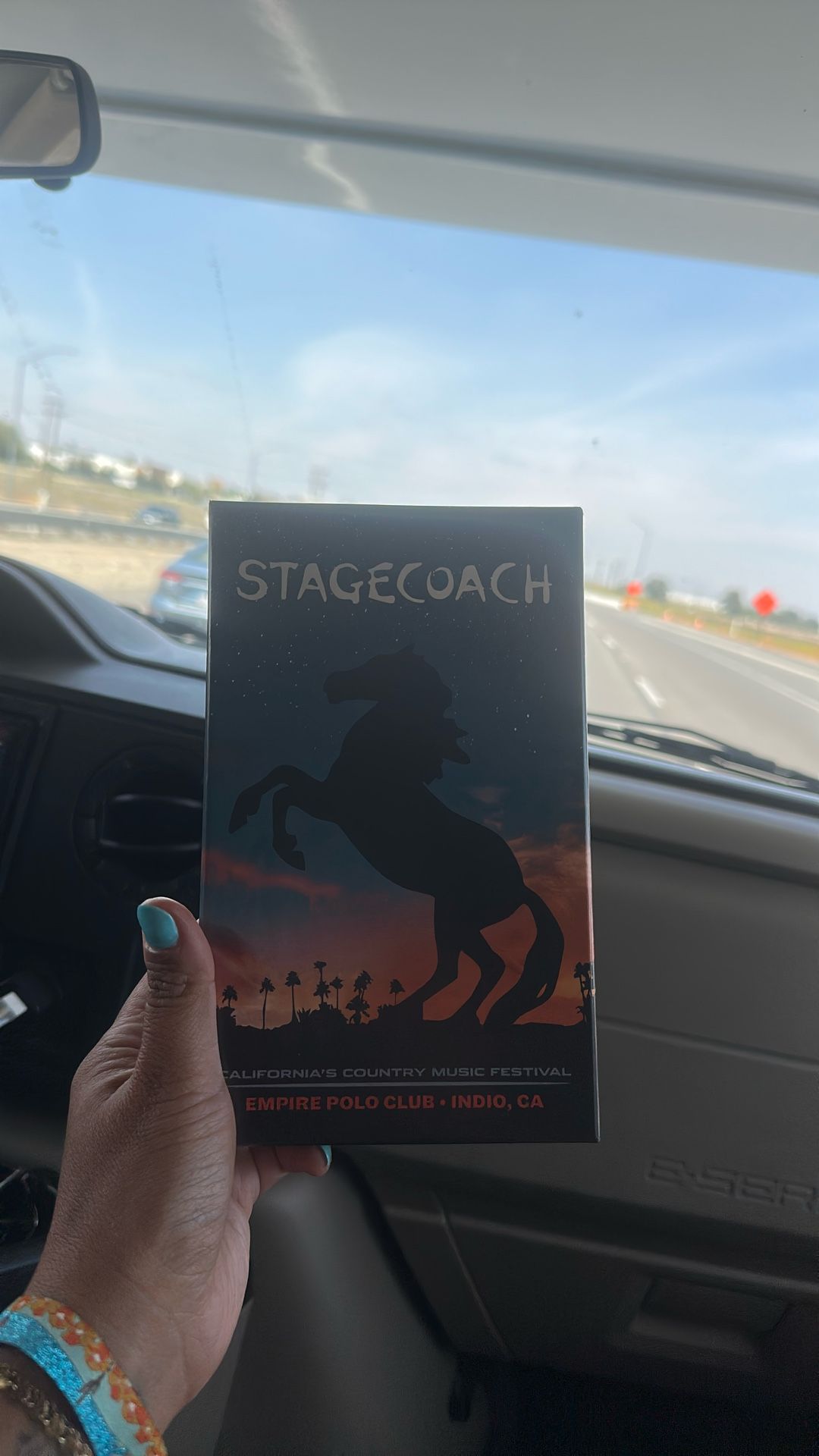 Stagecoach RV wristband