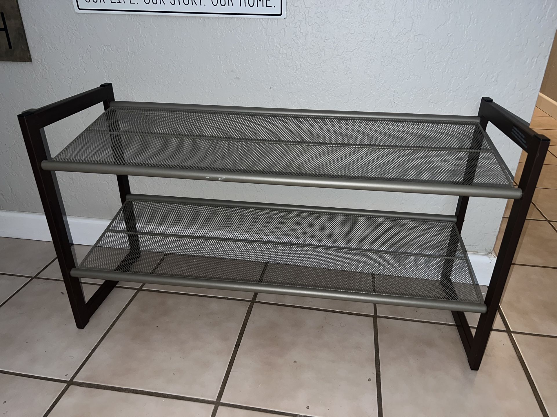 2 Tier metal Storage Rack From Costco