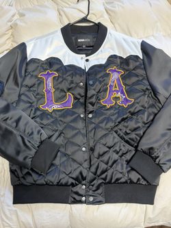 Mens Jacket Large LA Los Angeles Lakers
