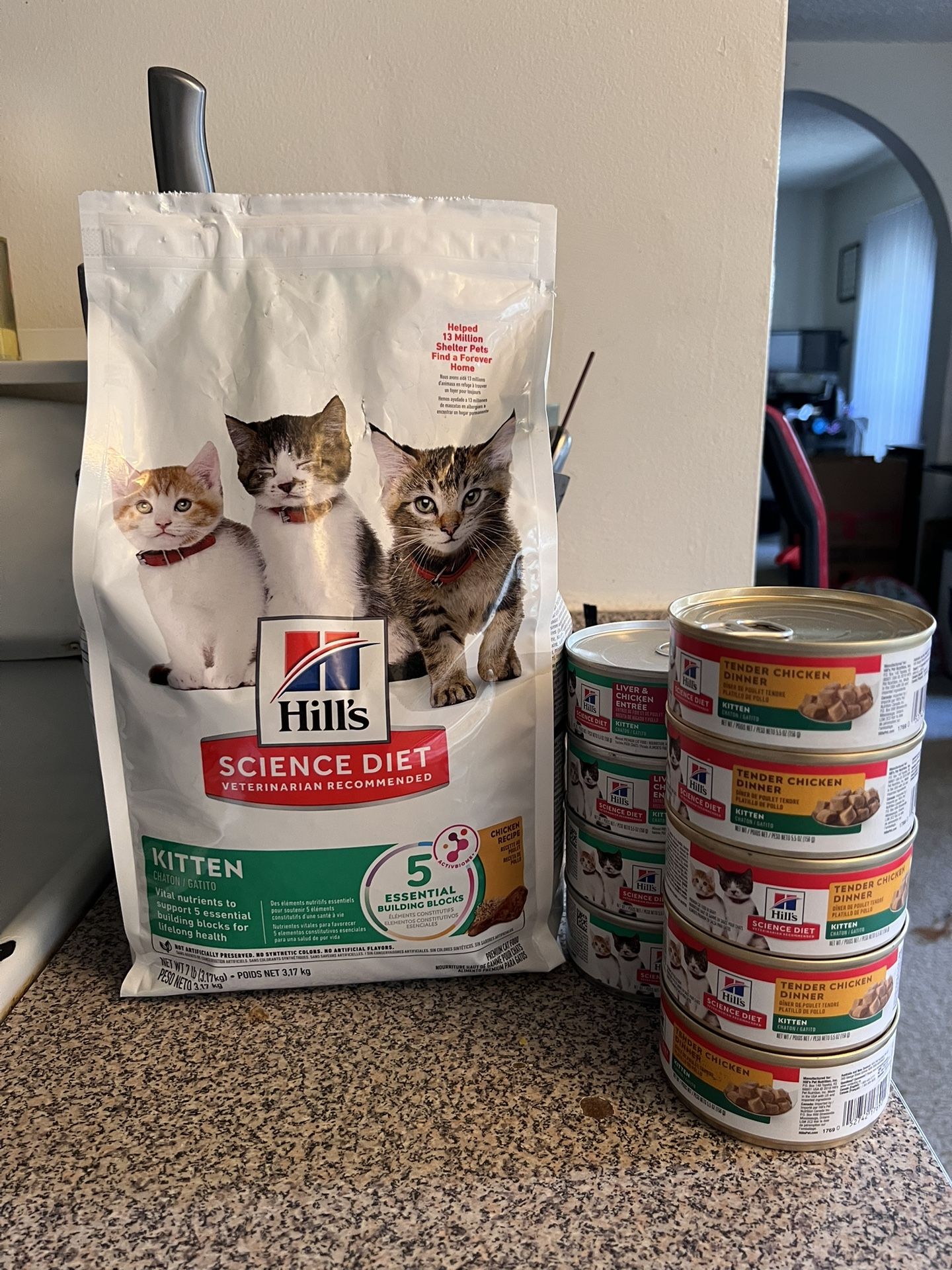 Hills Science Diet Kitten Food Bundle