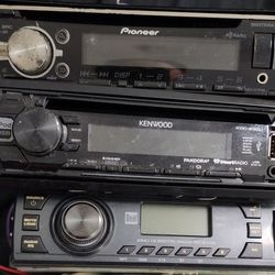 3 Car Stereo (Pioneer, Kenwood, Dual)