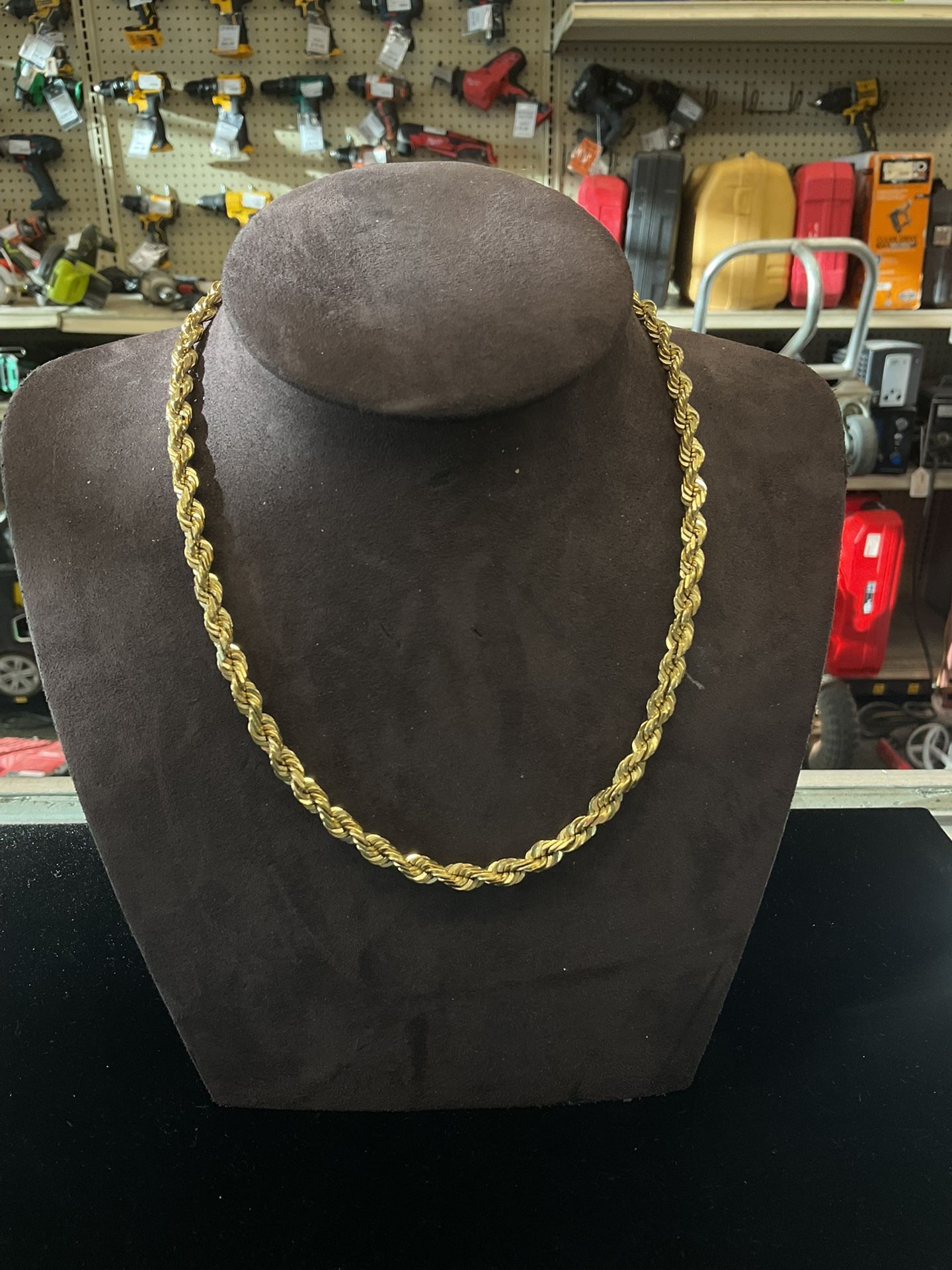 14k Gold Rope Chain 38649-1