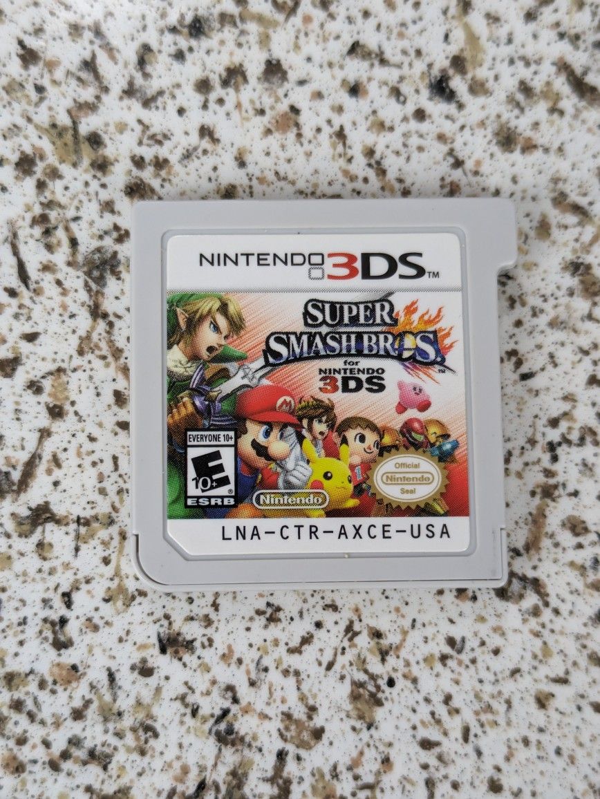 Super Smash Bros 3DS For Nintendo 3DS / 2DS